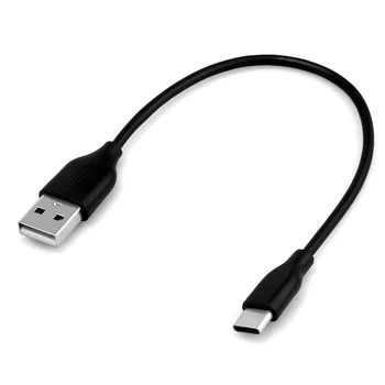  1/2/4 adet USB-C USB 3.1 Tip C Erkek 2.0 Tip A Erkek Veri şarj kablosu Kablosu Kısa 20cm