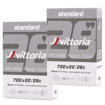  1 Çift Vittoria Lite / Standart Butil SV İç Tüp 700x20 / 28C için 28