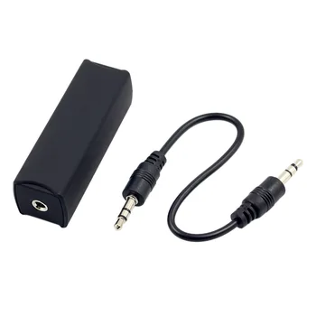  3.5 mm AUX Ses Zemin Loop İzolatör Kablosu Gürültü FilterKiller Araba Aksesuarı