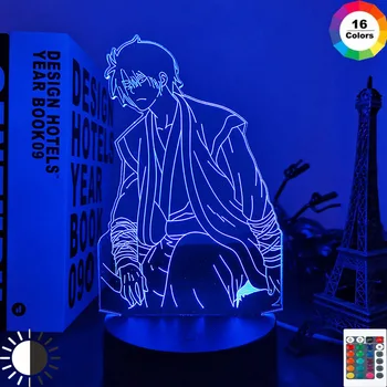  3d Led Lamba Anime Yona Şafak Hak Yatak Odası Dekoratif Gece Lambası doğum günü hediyesi Akrilik Led Gece Lambası Yona Şafak