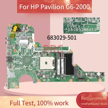  683029-501 683029-001 HP Pavilion G6-2000 Dizüstü Anakart DAR53MB6E0 DDR3 Laptop Anakart