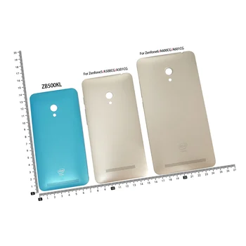  Asus Zenfone 5 6 için A501CG A500CG A500K A600CG A601CG ZB500KL arka Pil Kapağı Konut Paneli Onarım kabuk durumda orta çerçeve