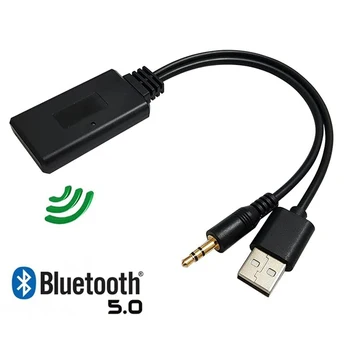  Bluetoo - th 5.0 AMI MMI Adaptörü Uyumlu BMW Mini COOPER için Kablosuz Müzik Medya Arayüzü AUX Alıcısı ile 3.5 mm AUX Bağlantı Noktası