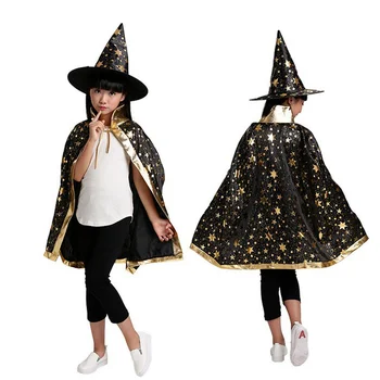  Cadılar bayramı Fantezi Fantasia Bebek Cadı Şapka Cosplay Noel Çocuk Çocuk Kostüm Kız Şapkalar Giysileri