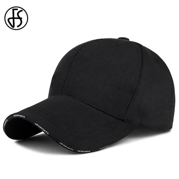  FS Trendy Katı Renk Marka beyzbol şapkası Snapback Ayarlanabilir Erkek Kadın Kapaklar Siyah Beyaz Pamuk Açık Baba Şapka Gorras Hombre