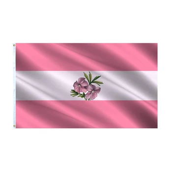  Gilbert Orijinal Lezbiyen Gurur LGBT LBPQ Gri Kadın Bayrağı