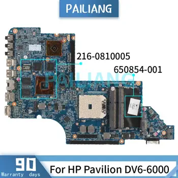  HP Pavilion DV6-6000 Laptop anakart 650854-001 650854-501 216-0810005 DDR3 Test TAMAM