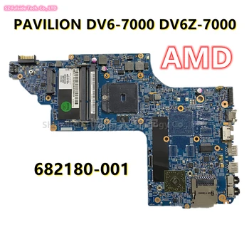  HP PAVİLİON DV6-7000 DV6Z-7000 Laptop Anakart AMD DDR3 682180-001 682180-501 682180-601 Anakart 100 % Test