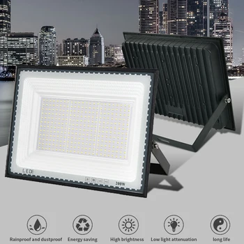  IP66 LED Projektör 30W 50W 100W 150W 200W Su Geçirmez Açık Projektör Dış Spot Bahçe Sokak Garaj Aydınlatma