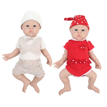  IVITA WG1525 47cm 3.29 kg 100 % Tam Vücut Silikon Yeniden Doğmuş Bebek Bebek Gerçekçi bebek oyuncakları Yumuşak Bebekler Çocuklar için noel hediyesi