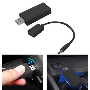  Kablosuz Adaptör CarPlay Kablolu Kablosuz Dongle Tak ve Çalıştır USB Araç Multimedya Oynatıcı Dongle iPhone 6 / Araba Stereo