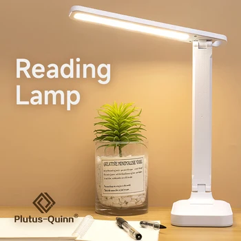  Katlanabilir LED masa lambaları USB Şarj Edilebilir Kısılabilir Dokunmatik Kontrol Göz koruması okuma masası Lambası Çalışma Ofis masa lambaları
