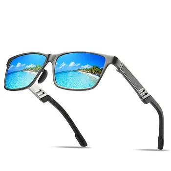  Prouddemon lüks marka HD vintage Polarize Güneş Gözlüğü Erkekler Alüminyum Magnezyum Erkek Sürüş güneş gözlüğü