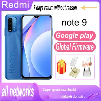  Redmi not 9 / 9t 4G celular Akıllı Telefon Xiaomi 4GB 128GB Snapdragon 662 küresel sürüm tam netcom 6000mAh Pil