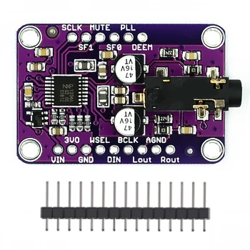  UDA1334A DAC Modülü CJMCU - 1334 UDA1334A I2S DAC Ses Stereo Dekoder Modülü Kurulu Arduino için 3.3 V-5V